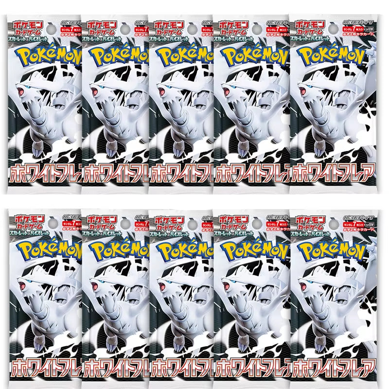 In Stock 100% Original Japanese Cards SV11 Black Bolt White Flare Booster Box Display Hanging Box Competition Game Gifts