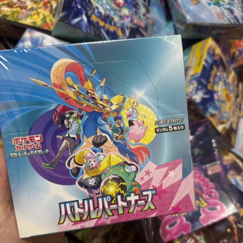 In Stock Original Pokém0N Card Japanese Edition Ptcg Sv9 Fighting Partner Booster Pack Lillie Gift Box Child Gift Birthday Gifts