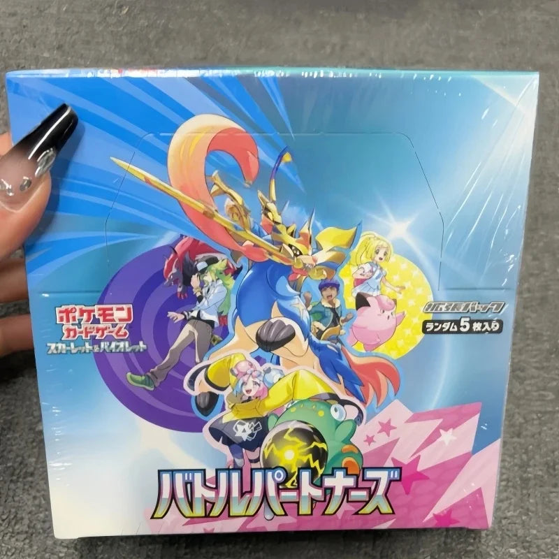 In Stock Original Pokém0N Card Japanese Edition Ptcg Sv9 Fighting Partner Booster Pack Lillie Gift Box Child Gift Birthday Gifts