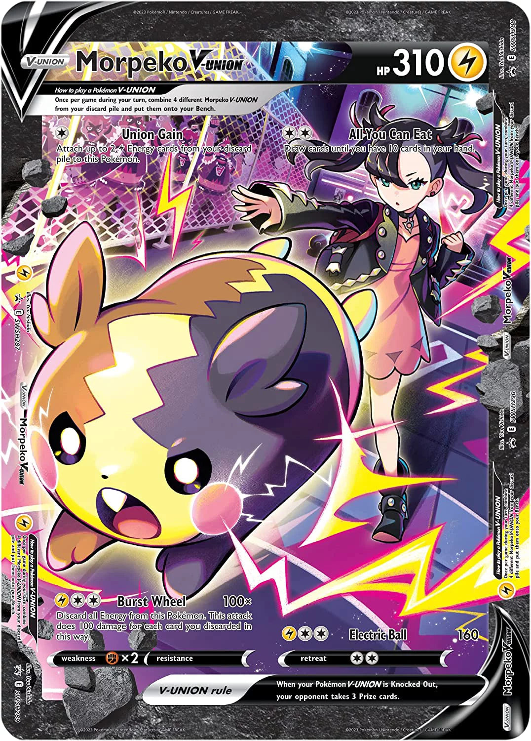 Trading Card Games Crown Zenith Premium Playmat Collection - Morpeko V-Union
