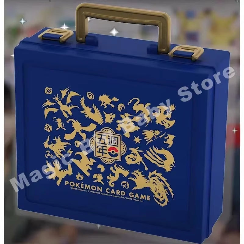 Pokemon Cards Original Trading PTCG Cartoon Chinese Five Anniversary Top Deck Pikachu Gift Box Sv8F Super Electric Breakout
