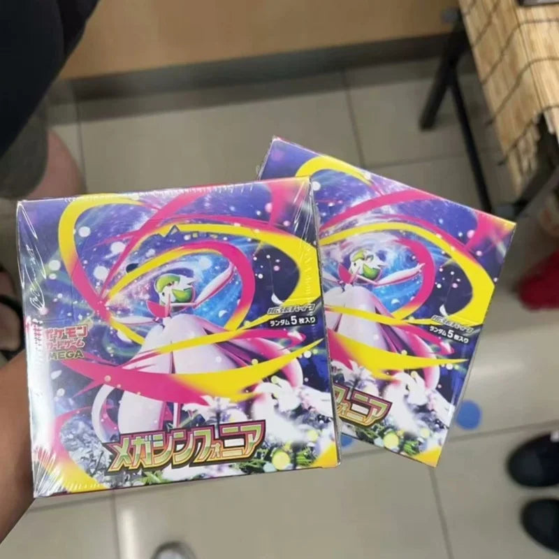 100% Original Pokes Card Japanese Version Ptcg M1S M1L Mega Evolution Supplement Pack Whole Box Lilyai Collection Birthday Gifts