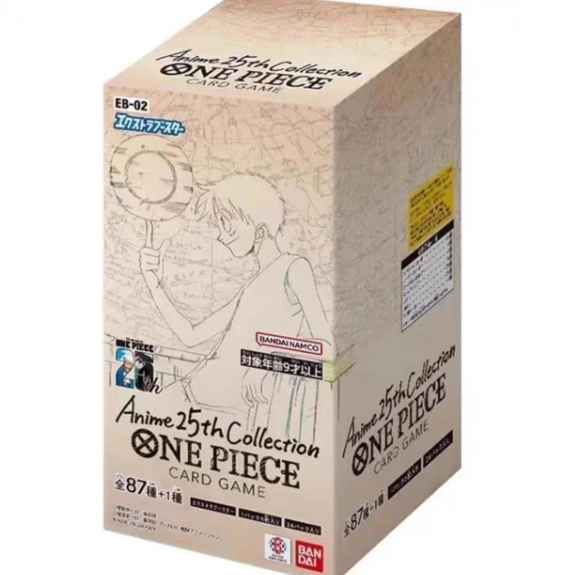 Anime Booster Box One Piece EB01 EB02 PRB03 Complete Collection Card Series Tcg Toy Holiday Gifts Halloween Birthday Gift