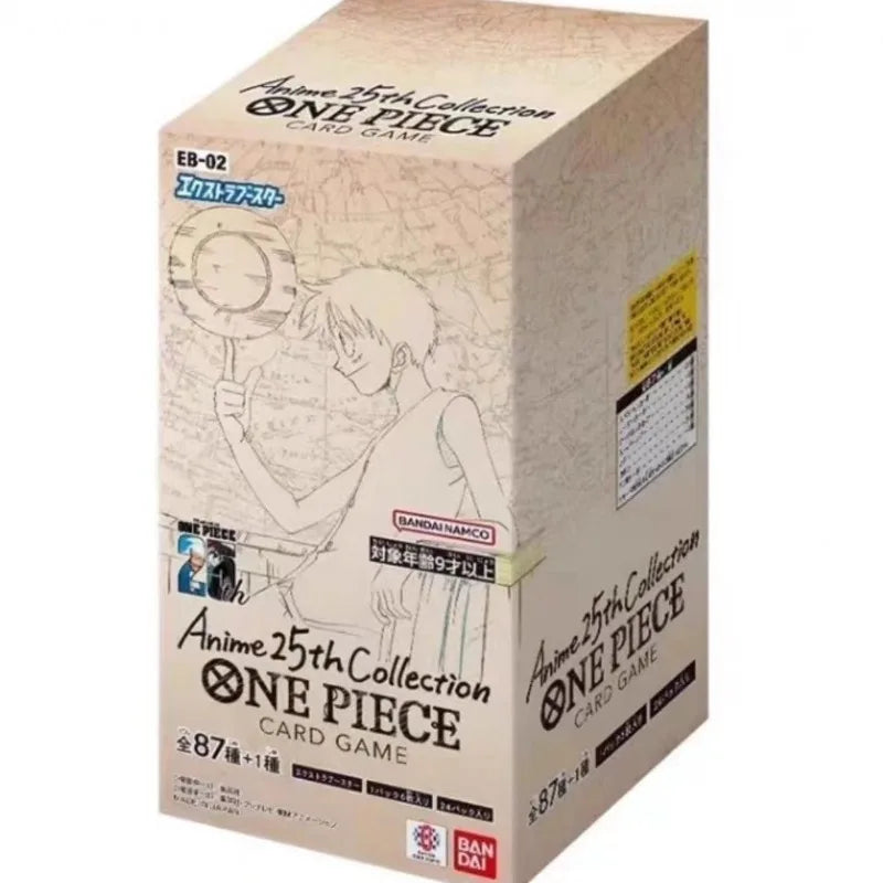 Anime Booster Box One Piece EB01 EB02 PRB03 Complete Collection Card Series Tcg Toy Holiday Gifts Halloween Birthday Gift