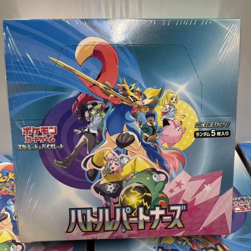 In Stock Original Pokém0N Card Japanese Edition Ptcg Sv9 Fighting Partner Booster Pack Lillie Gift Box Child Gift Birthday Gifts