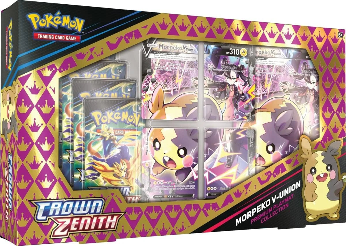 Trading Card Games Crown Zenith Premium Playmat Collection - Morpeko V-Union