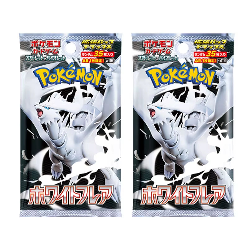 In Stock 100% Original Japanese Cards SV11 Black Bolt White Flare Booster Box Display Hanging Box Competition Game Gifts